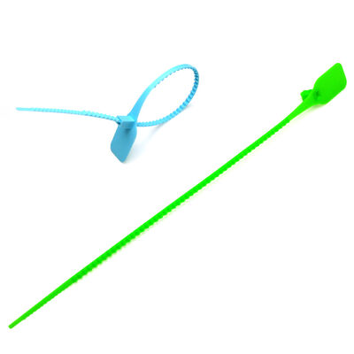 Customized 350*26*14.8 mm Red Pull Tight Security Seal for and Safe Product Packaging