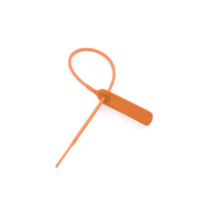 305 mm Pull Tight Plastic Seal Tag for Tamper Evident Security 380 N Tensile Strength