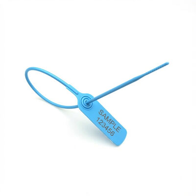 305 mm Pull Tight Plastic Seal Tag for Tamper Evident Security 380 N Tensile Strength
