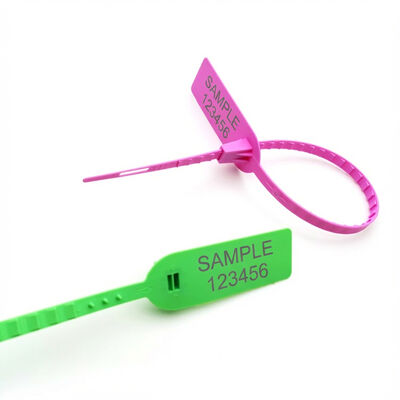 334 N 34.1 KG Tensile Strength Plastic Security Seal for Container Laser/Hot Stamp Print