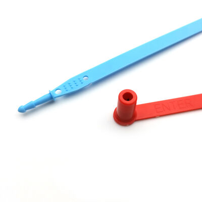 200mm Fixed Length Orange Plastic Ring One Time Safety Container Truck Seal for Cargo