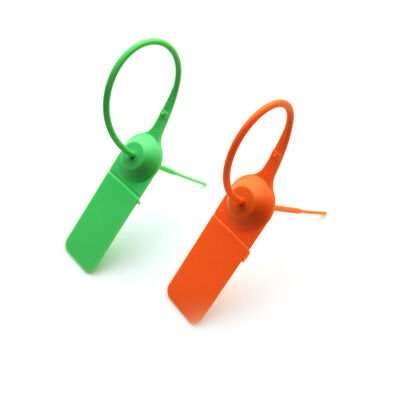 200mm Pull Tight Plastic Seal for Security Tag White Indicative and Laser/Hot Stamp Print