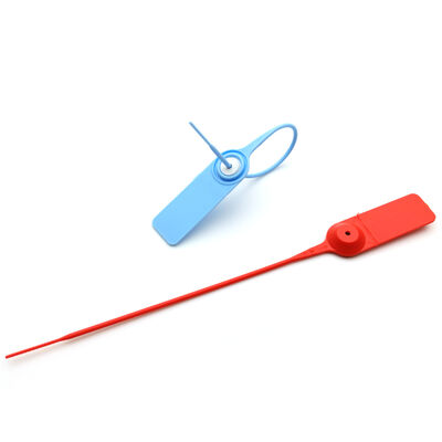 200mm Pull Tight Plastic Seal for Security Tag White Indicative and Laser/Hot Stamp Print