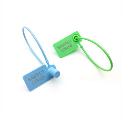 1.70 g / pc ABS US-PS170FL Tamper Evident Plastic Security Seal Tag for Garment Clothes Shoes