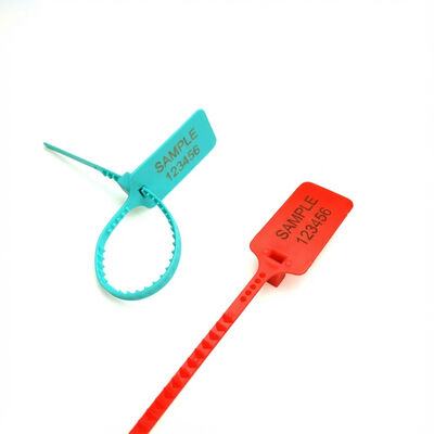 Tamper Proof Big Flag Security Plastic Seal for Luggage Bag Marking Area L 49.5 * W 30 mm