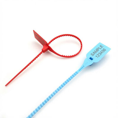 Pull Tight Security Seals for PP Products Marking Area 40*26mm Serial Number Included