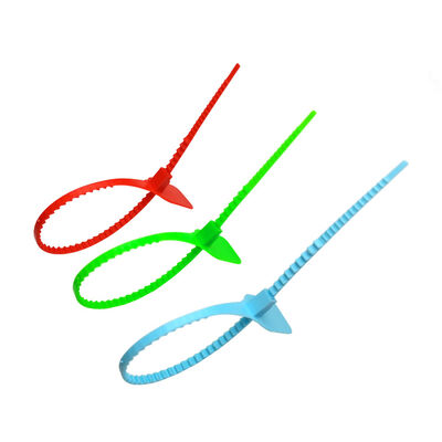 Self-locking PP Strip Seal with Marking Area L 33 * W 25 mm and Custom Plastic Tag